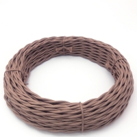 Провод декор. Витой Термостойкий 3х1,5 "Царский Стиль" RS-25-69, капучино